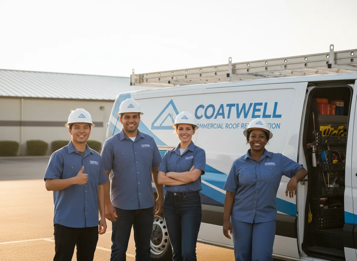 Commercial roof coating company in Thornton, IL